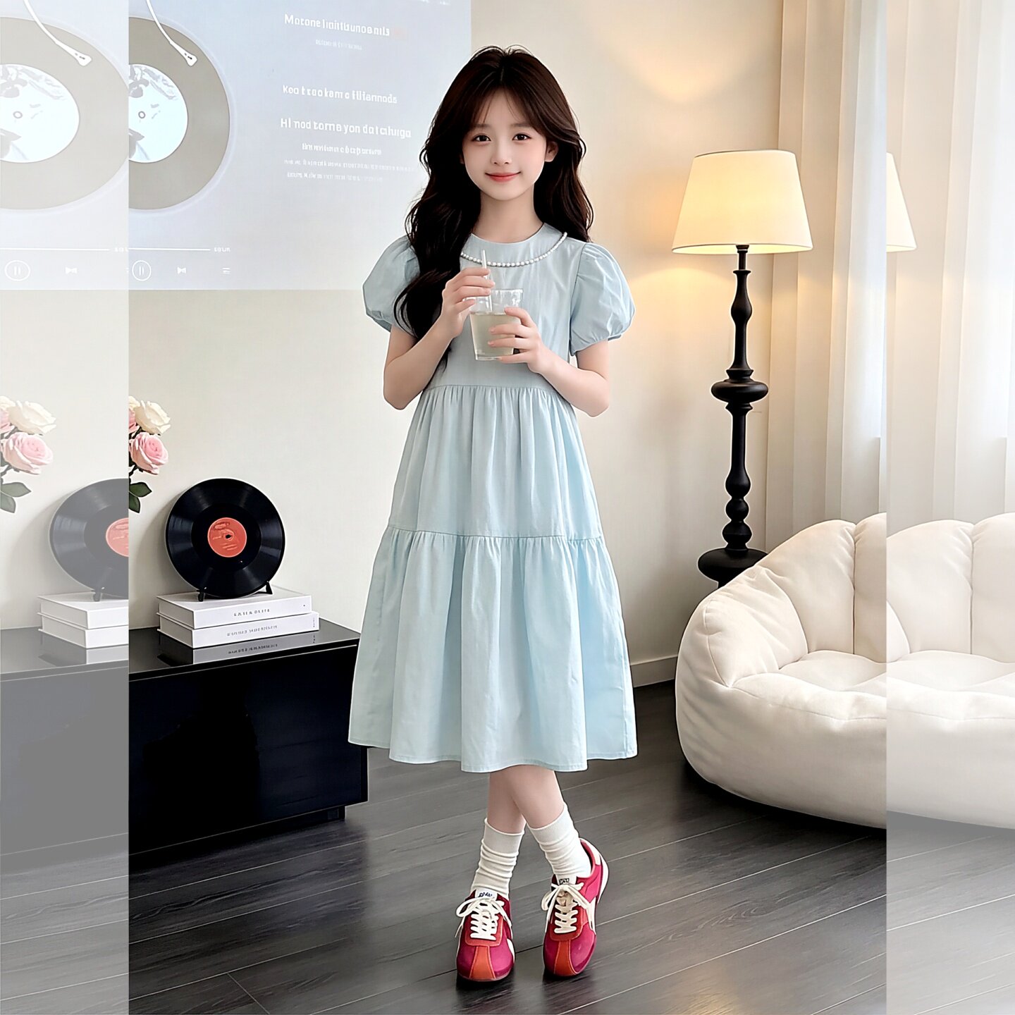 女童连衣裙夏季2026新款韩版儿童