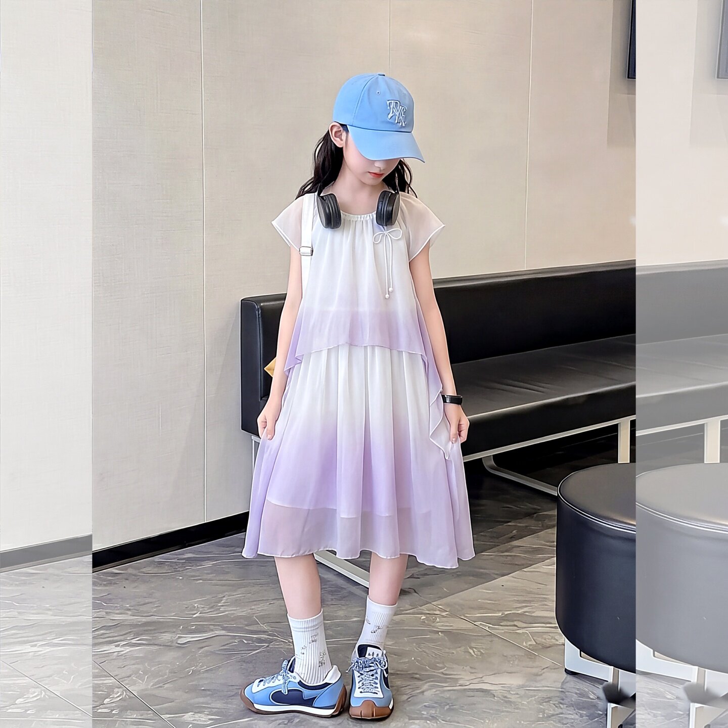 女童夏季超好看连衣裙2026新款女