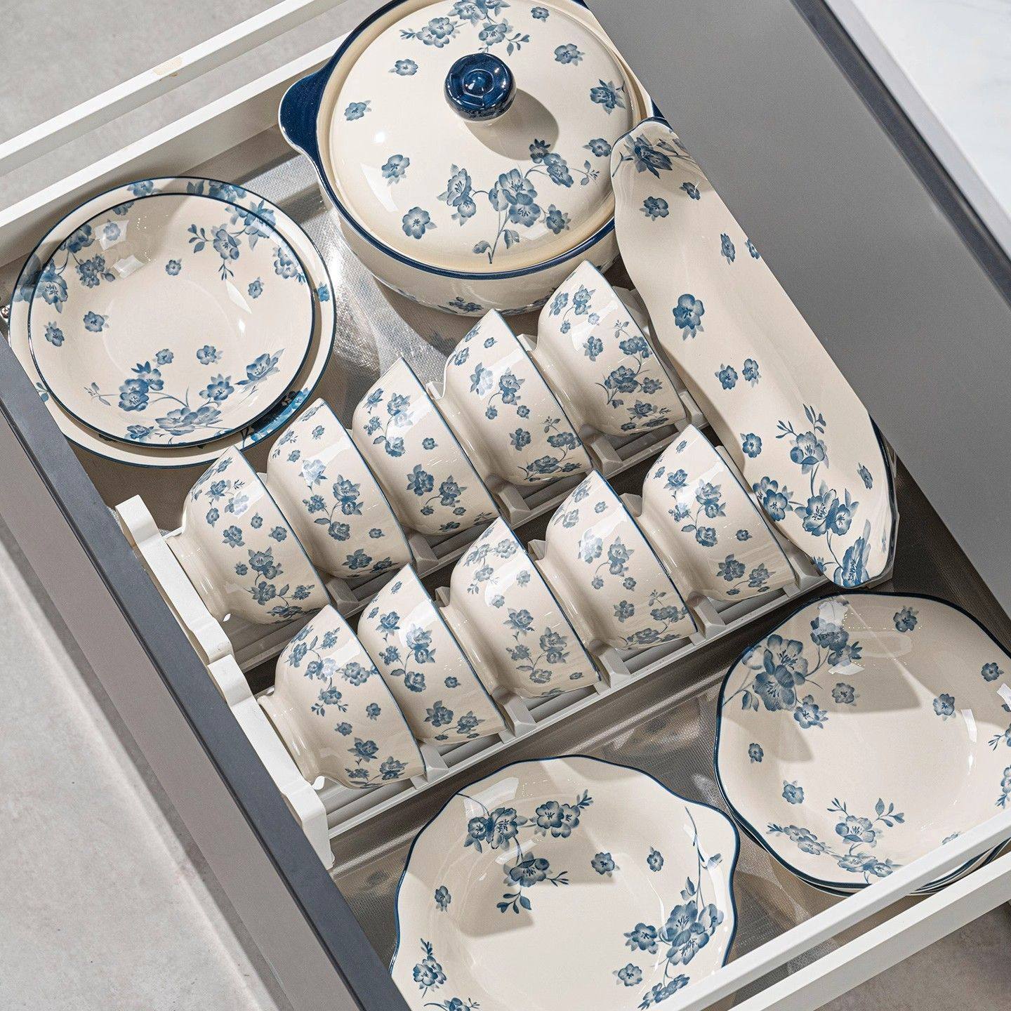 具高颜值碗盘碗乔迁家用景德镇2026餐具新款碗碟套装陶瓷碗筷简约