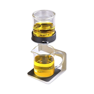 分离神器玻璃高档家用客茶水整套新款泡茶懒人办公会轻奢茶具自动