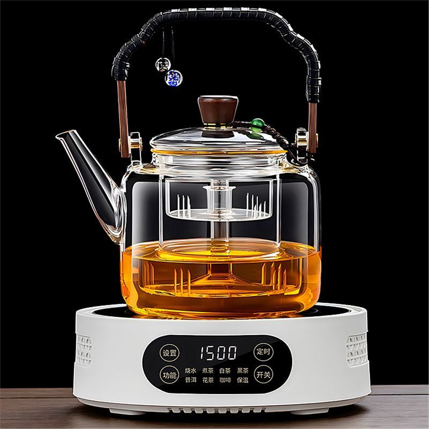 泡茶一体水壶煮茶茶壶专用煮玻璃烧电陶炉煮茶器电热茶具新款2026