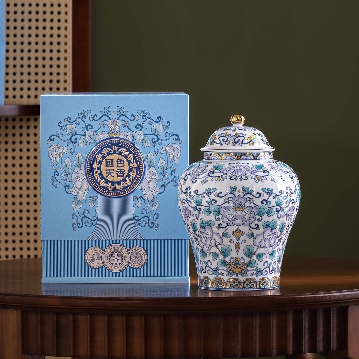 空金骏眉礼盒装高档普洱茶包装盒茶叶罐白茶空盒礼盒绿茶中式红茶