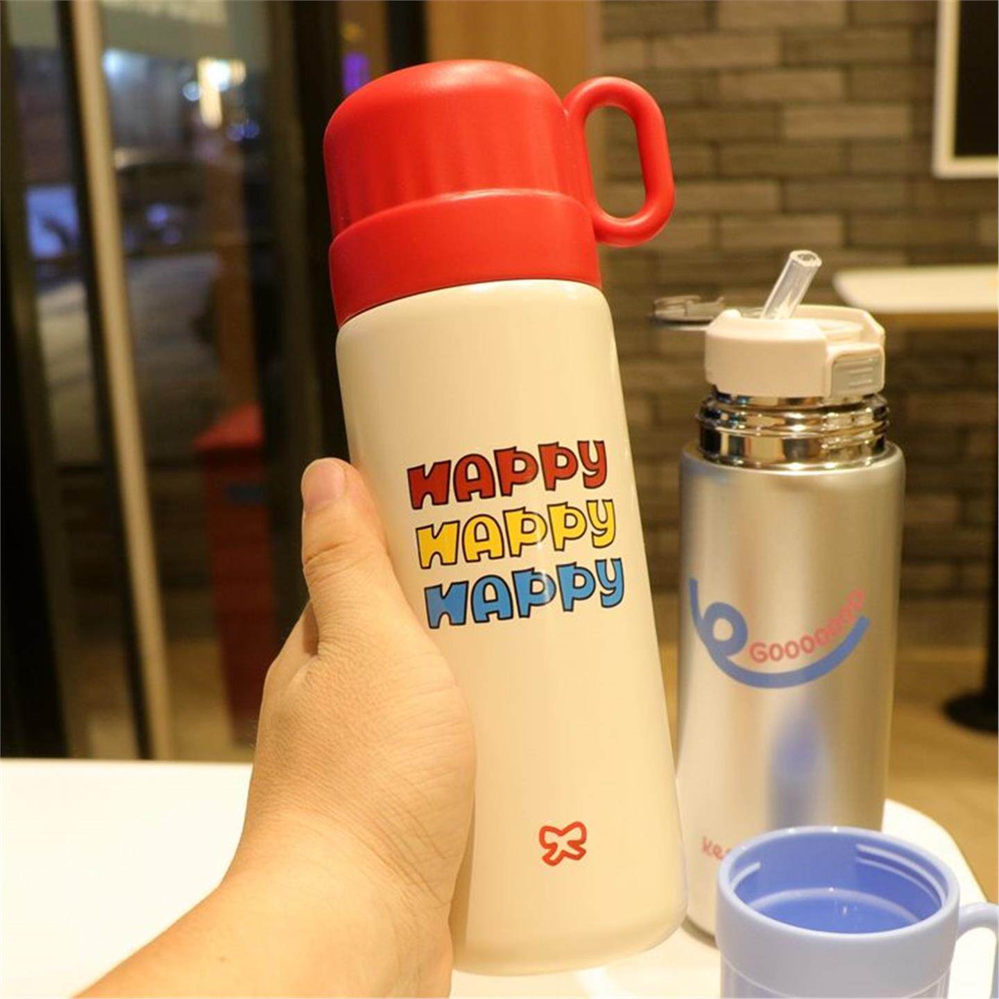 316保温杯食品级杯子杯双新款大容量专用饮水直饮儿童2026小学生