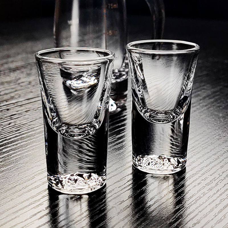 晶鑫餐具冰山水晶玻璃小酒杯分酒器高级感家用高端饭店专用白酒杯
