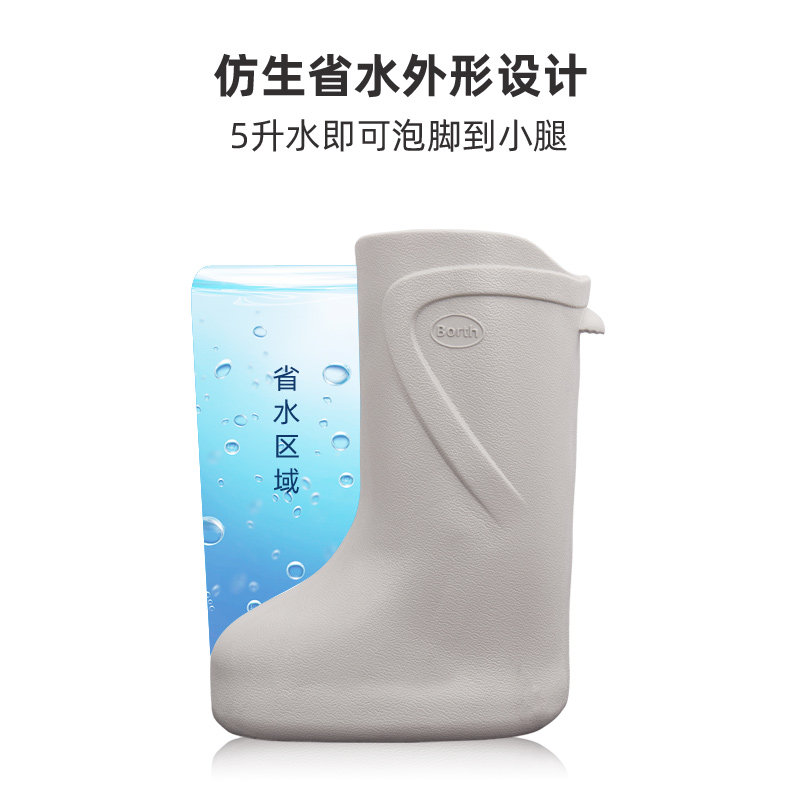 养生泡脚桶过小腿高深家用省水加高桶保温过膝盖恒温塑料足浴桶盆