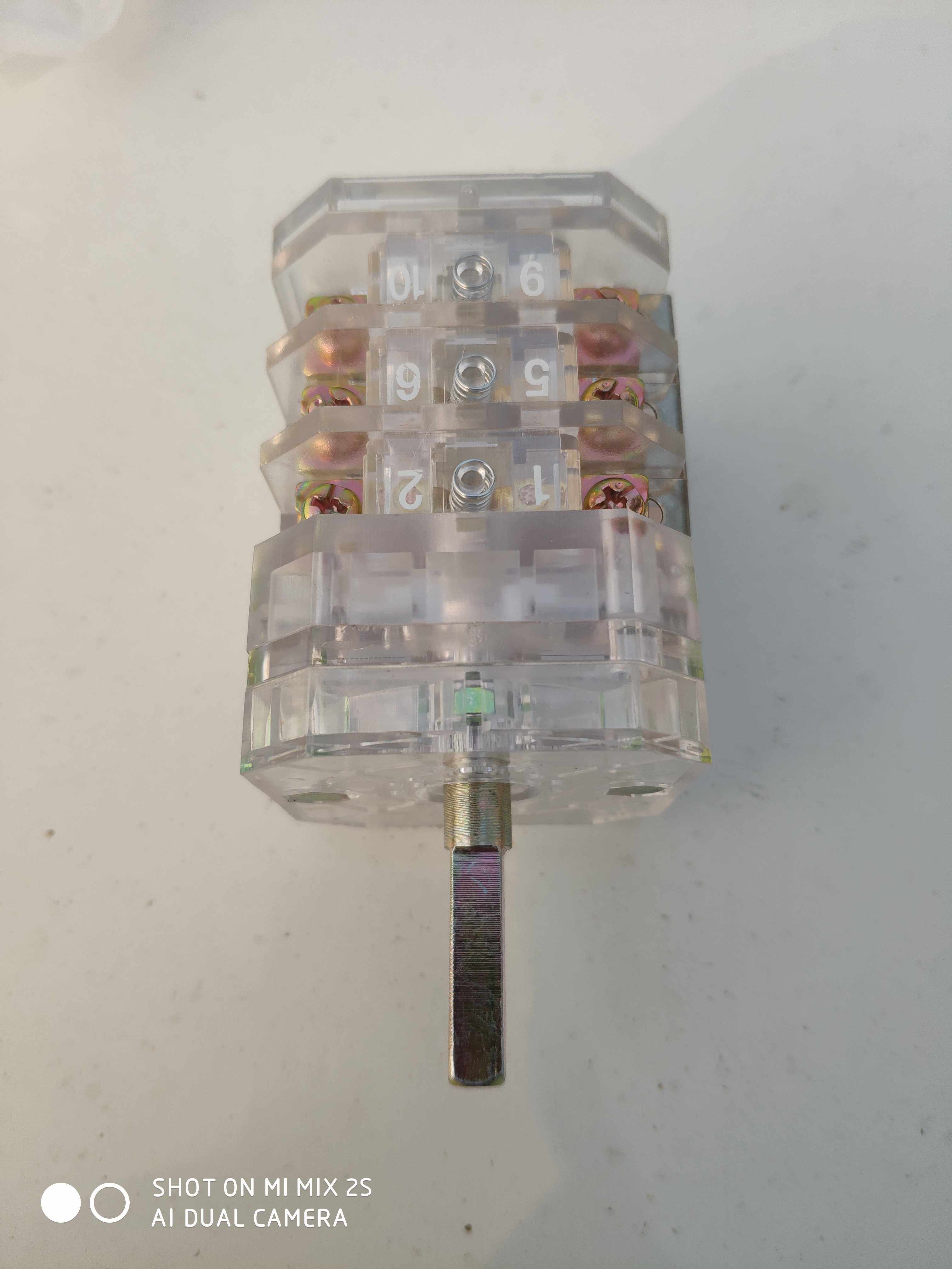 350型商用全自动羊肉切片机电源开关 立式刨肉机主控开关配件包邮