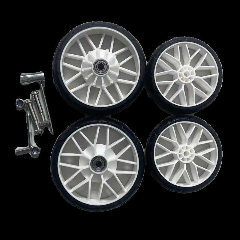 童车配件遛娃神器宝宝手推车高景观婴儿车轮推车配件前后轮子通用