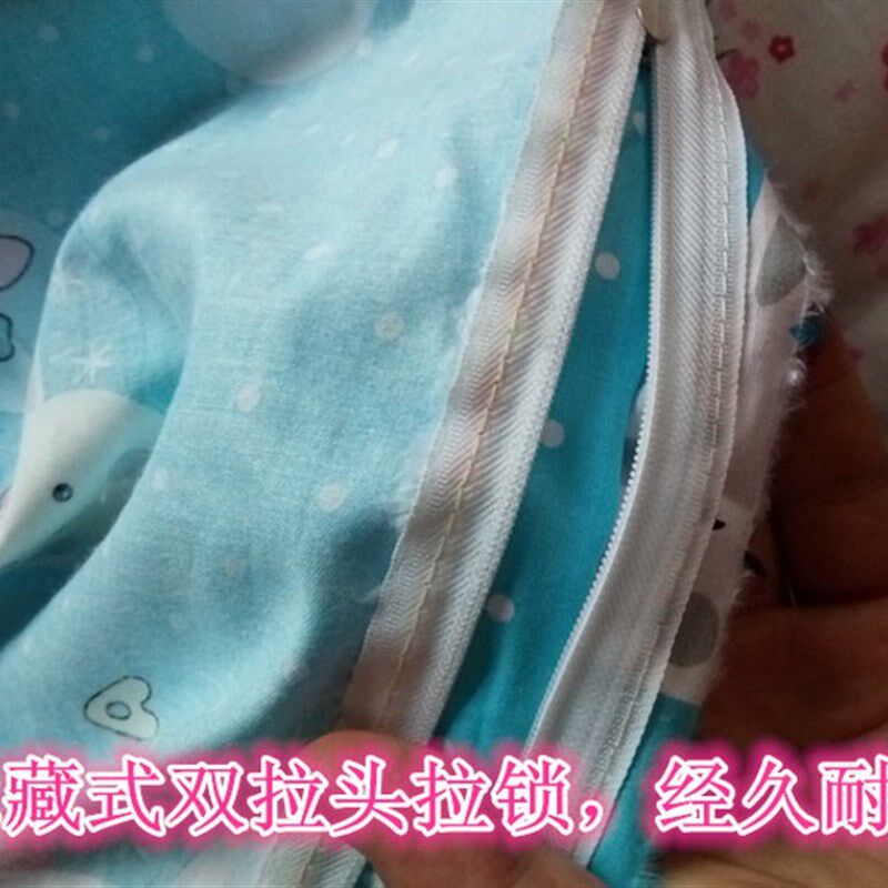 定制斜纹加厚活性纯棉布料1.5单人1.82.0双人被罩被套尺寸 包邮