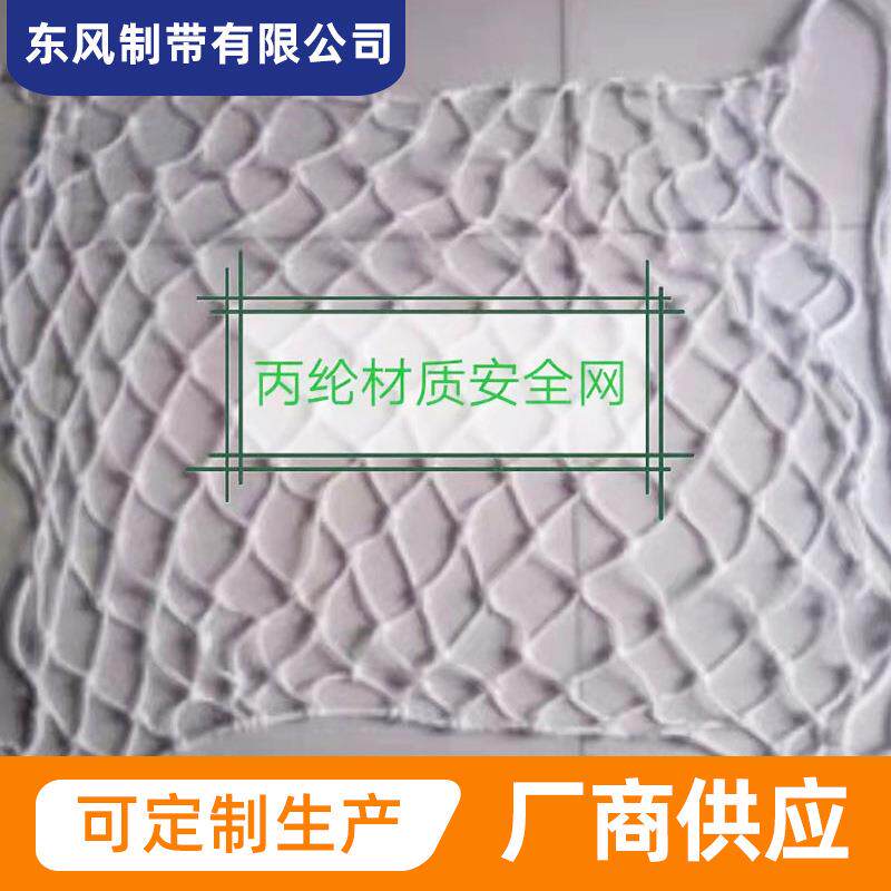 安全网阻燃平网尼龙网绳网白色围网高空防坠网工地施工防护网