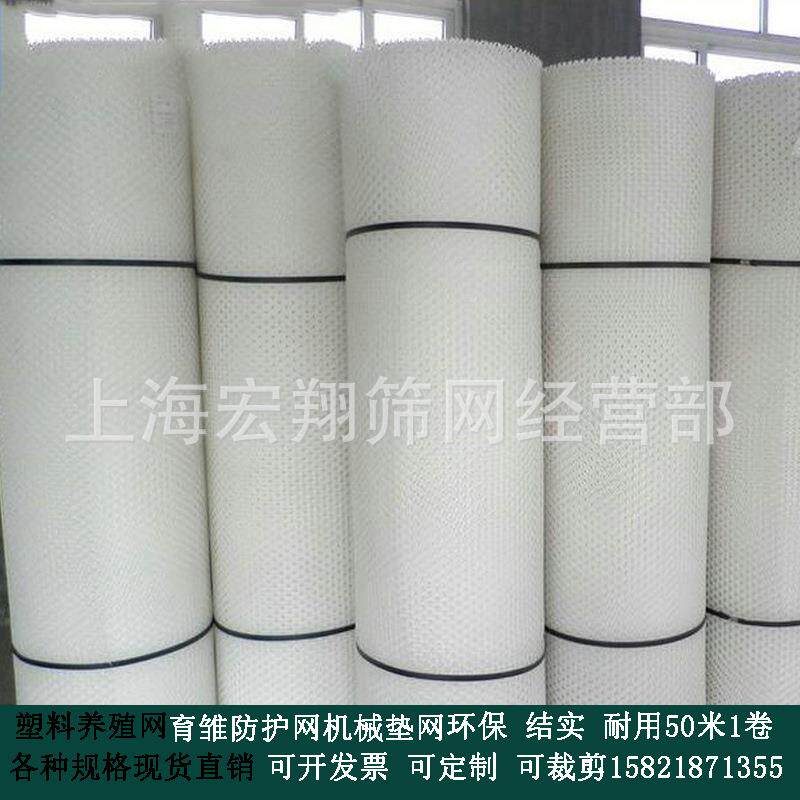 塑料网片万能网育雏网床阳台防护防坠网鸡鸽兔笼机械保护垫过滤网
