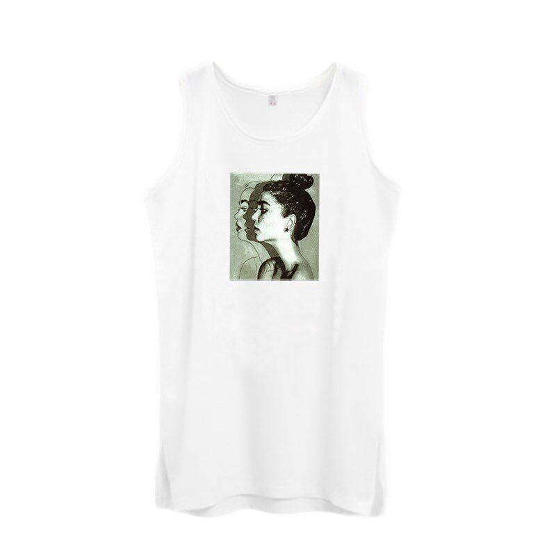 叠穿背心女无袖胖mm上衣宽松大码遮肚卫衣打底神器加肥加大码吊带