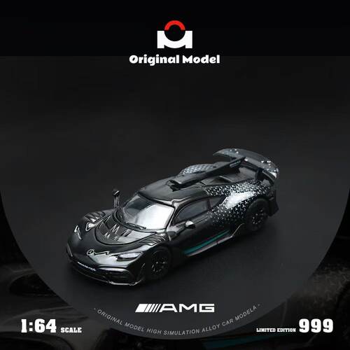 OM164奔驰AMGONE跑车汽车模型