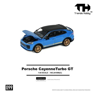1:64 Trends Habby保时捷卡宴 Cayenne Turbo GT SUV合金汽车模型