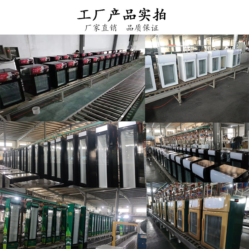 冷藏保鲜柜105L商用立式单门茶叶饮料展示冰柜家用微冻迷你小冰箱