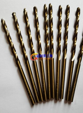 台旺高钴钻M35料含钴麻花钻直柄高速钢铁皮钢板全磨制不锈钢钻