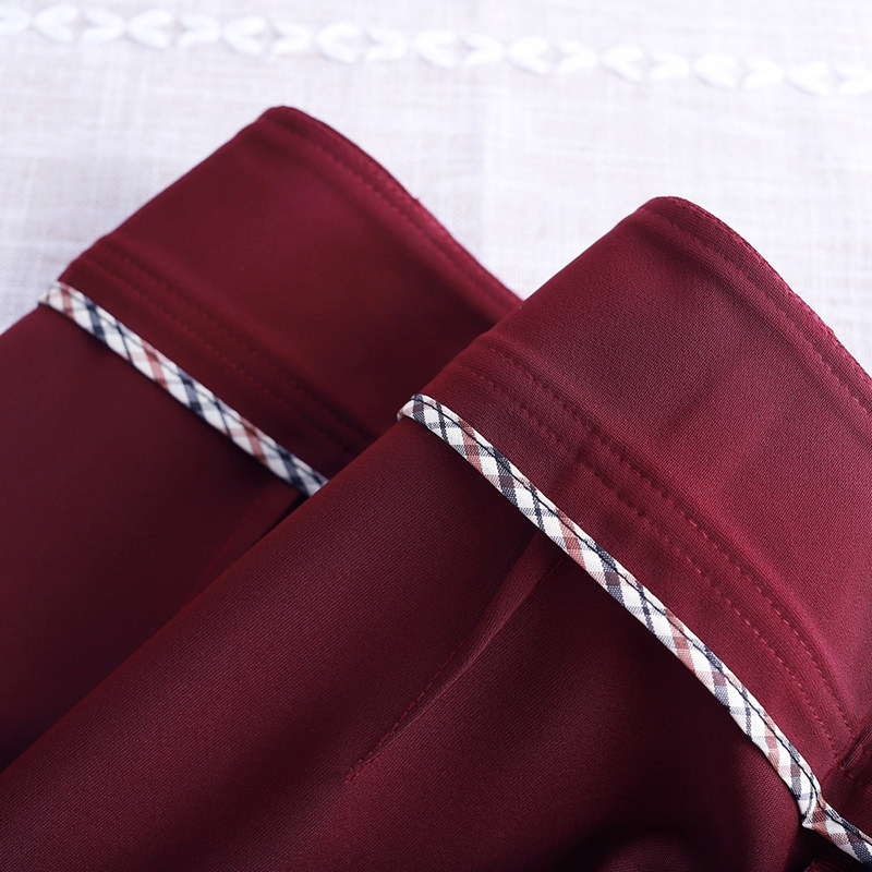 2021春夏秋新款女士高腰休闲裤直筒裤垂感女裤西裤妈妈长裤子薄款