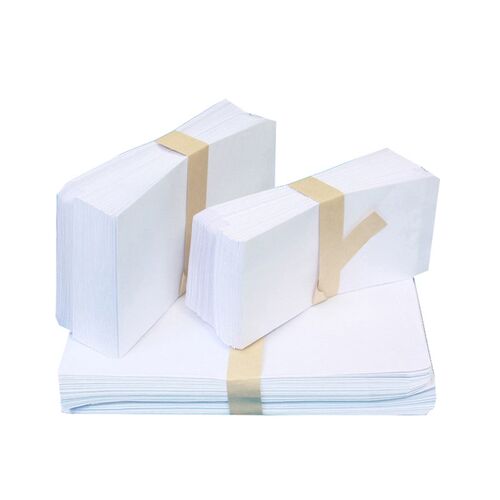 白色加厚双面空白信封无字中西式56789号A4大号140克纸定制包邮