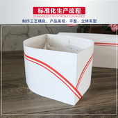 一次性厨师帽子男女夏季 厨房餐饮工作帽防油烟无纺布船帽加厚纸帽