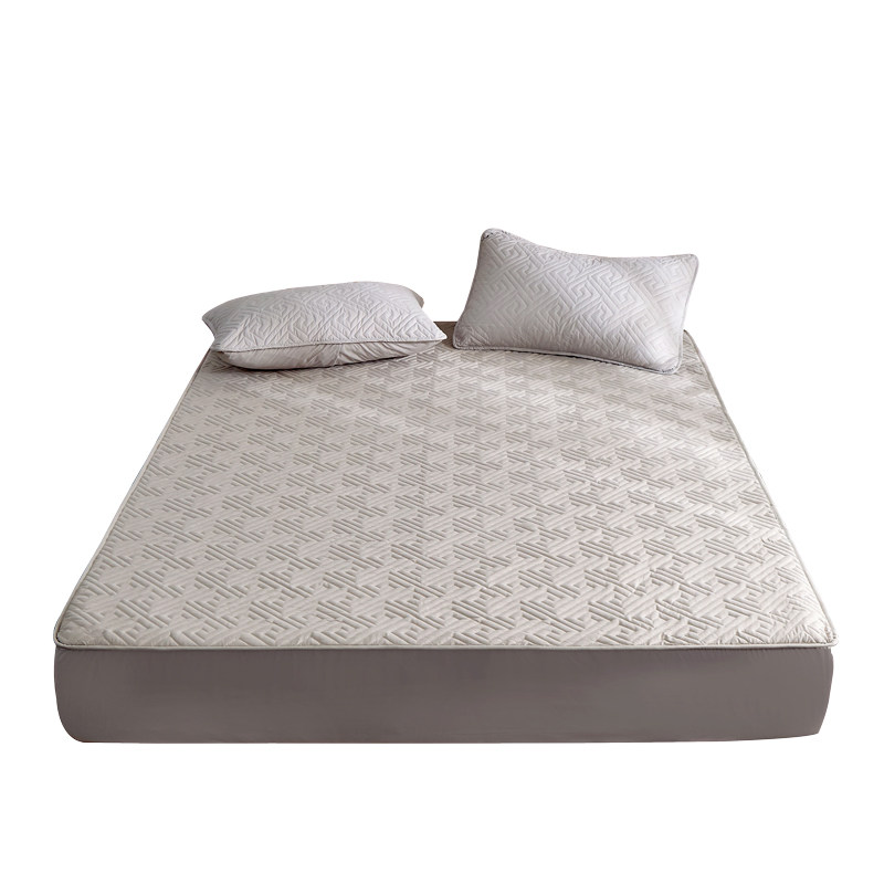 纯棉床笠单件加厚透气席梦思床垫保护套薄垫子防滑固定全棉防尘罩