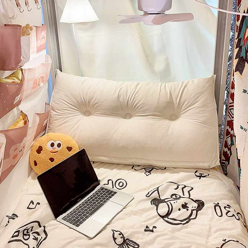 三角床头靠垫软包大学上铺大靠背宿舍学生枕头靠枕床上靠背垫好物,居家布艺,床头靠垫,淘宝优惠券,粉丝福利购,淘宝优惠卷