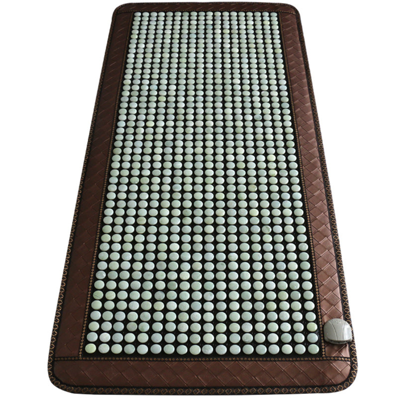 远红外线电加热玉石美容院养生馆锗石托玛琳砭石温热单人床垫褥子