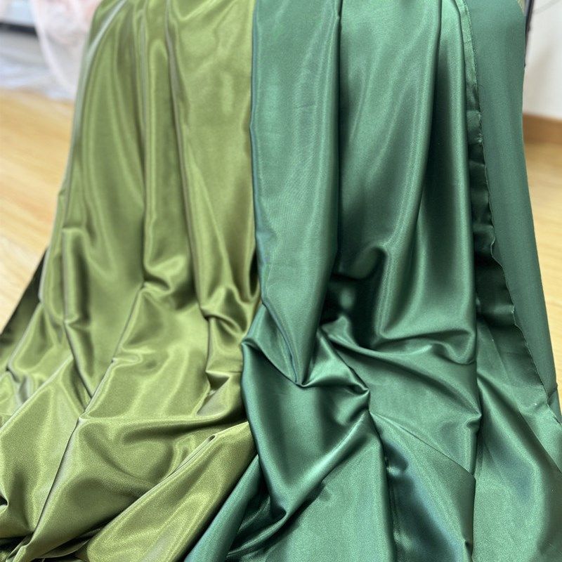 牛油果绿军绿墨绿香槟绸缎内衬里布丝滑软绸缎婚庆背景装饰布料,居家布艺,海绵垫/布料/面料/手工diy,淘宝优惠券,粉丝福利购,淘宝优惠卷