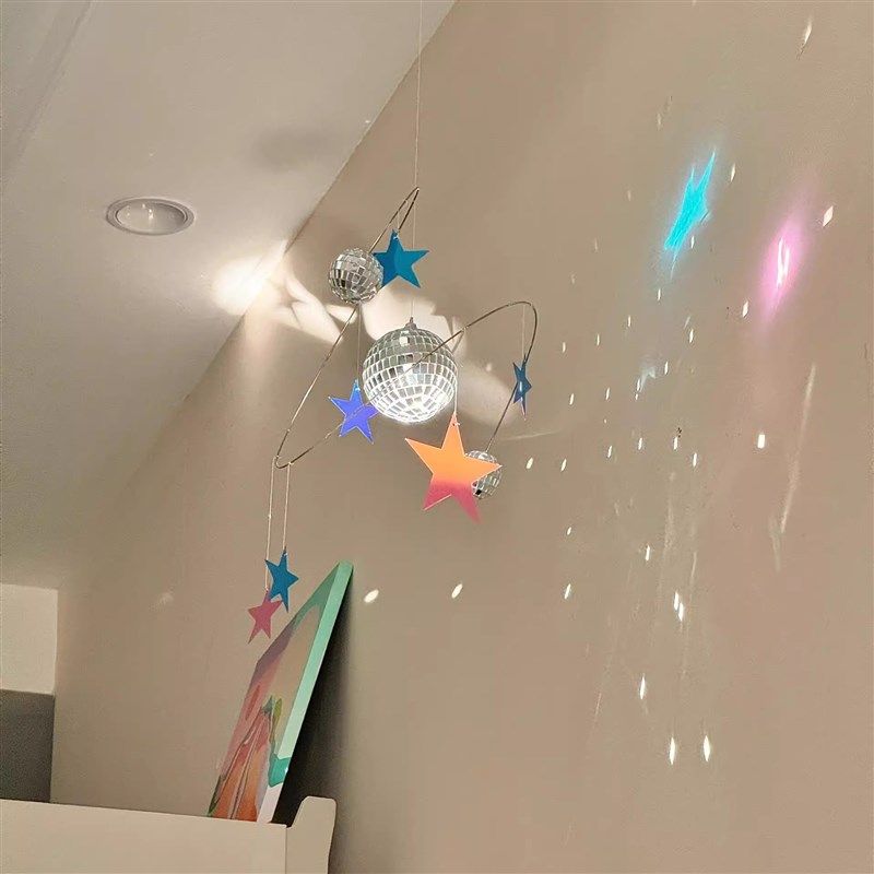 新家的100个快递星空反光球客厅装饰摆件房间改造小物件家居,家居饰品,装饰摆件,淘宝优惠券,粉丝福利购,淘宝优惠卷