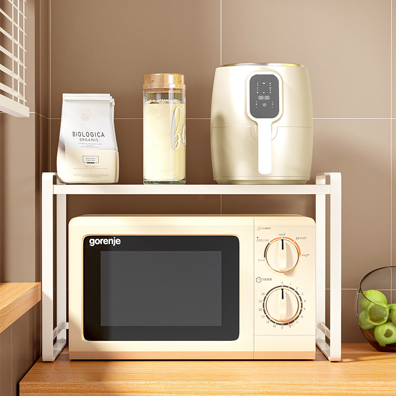 微波炉置物架专用电饭锅烤箱收纳层架空气炸锅碗盘碗碟置物架调味,厨房/烹饪用具,微波炉置物架,淘宝优惠券,粉丝福利购,淘宝优惠卷