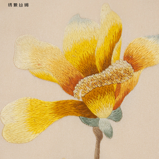 绣娘丝绸苏绣丝巾妈妈送礼苏州礼品女披肩真丝礼盒