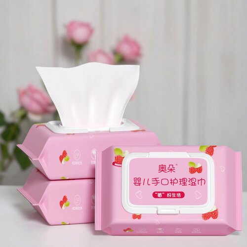 88vip2元好物婴儿湿巾手口专用母婴洗脸湿纸巾清洁儿童带盖湿巾纸