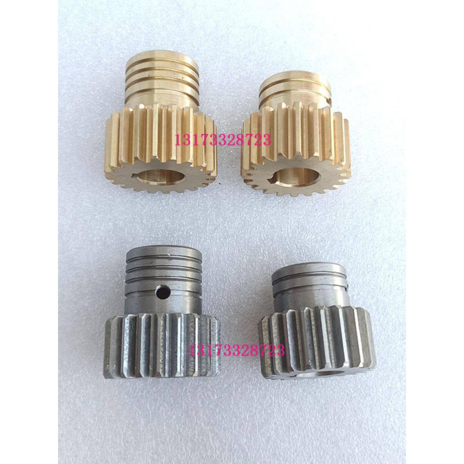 沈阳安阳车床配件CW6163BCW6180B电机铜齿轮快速走刀钢齿轮Z20齿