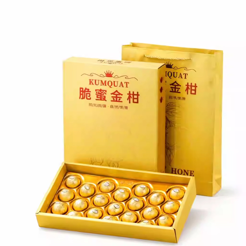 融安脆蜜金桔1.7斤2号果 单果32g-42g金箔礼盒装,水产肉类/新鲜蔬果/熟食,桔子,淘宝优惠券,粉丝福利购,淘宝优惠卷