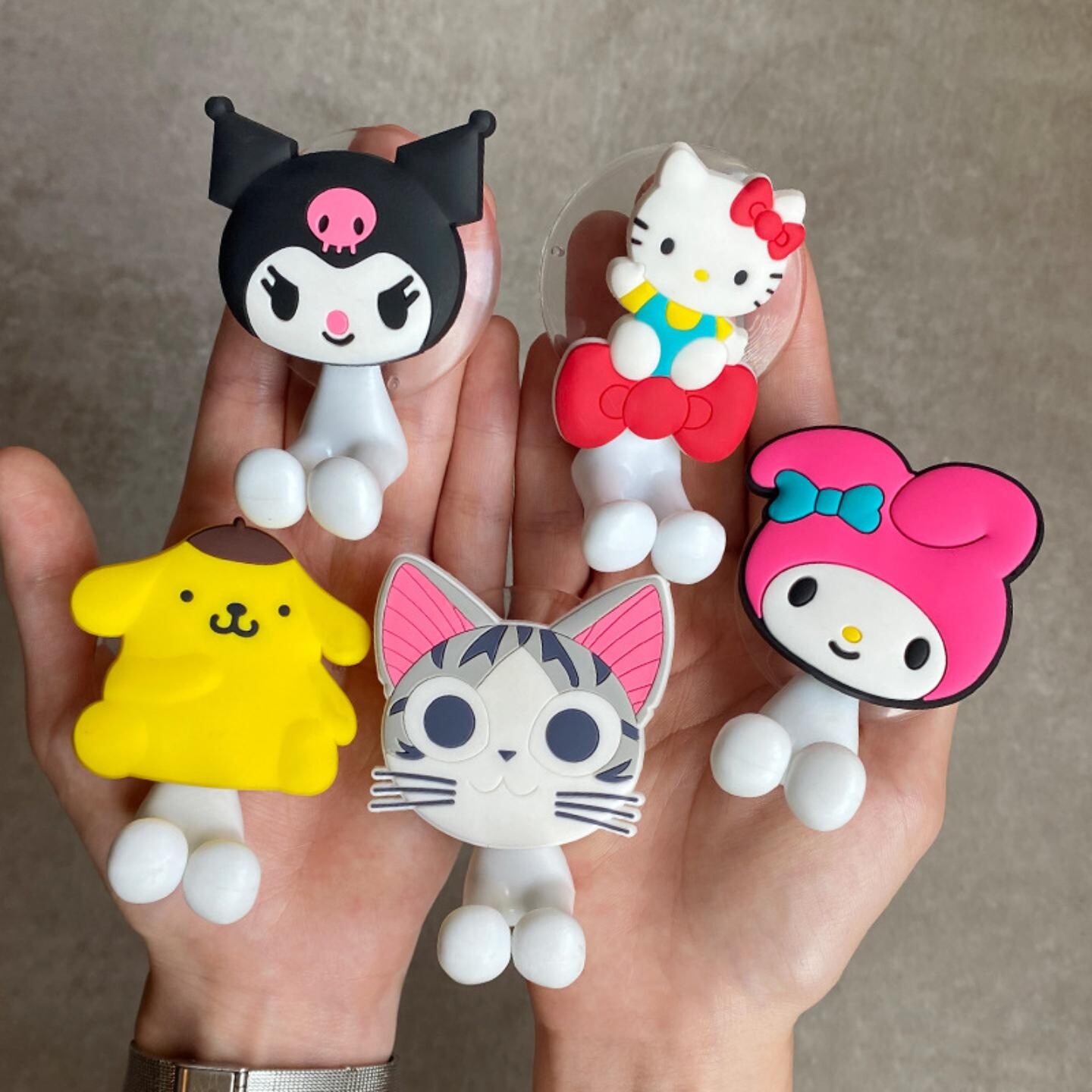 创意电动牙刷置物架免打孔壁挂式小猫卡通儿童牙刷架浴室收纳架