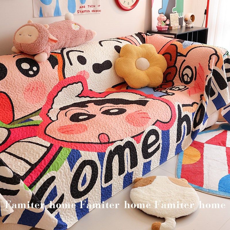 多巴胺万能沙发盖布四季通用防滑卡通沙发套新款可爱布艺组合罩巾,居家布艺,沙发套,淘宝优惠券,粉丝福利购,淘宝优惠卷