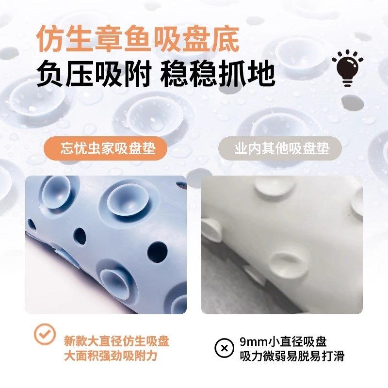 浴室防滑垫按摩除死皮脚垫洗澡防摔垫卫生间地垫淋浴房踩脚垫,居家布艺,入户地垫,淘宝优惠券,粉丝福利购,淘宝优惠卷