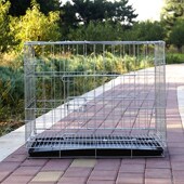 狗笼子小型犬泰迪带厕所中型犬比熊室内宠物猫笼子家用猫窝大兔笼