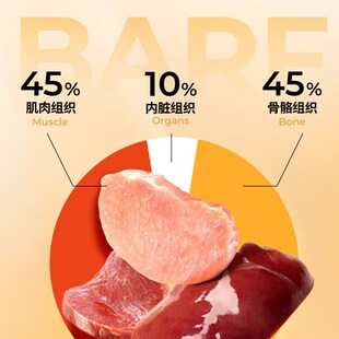 肉垫猫粮R32生骨肉冻干双拼粮全价全期猫粮白羽鸡草饲牛冻干猫粮