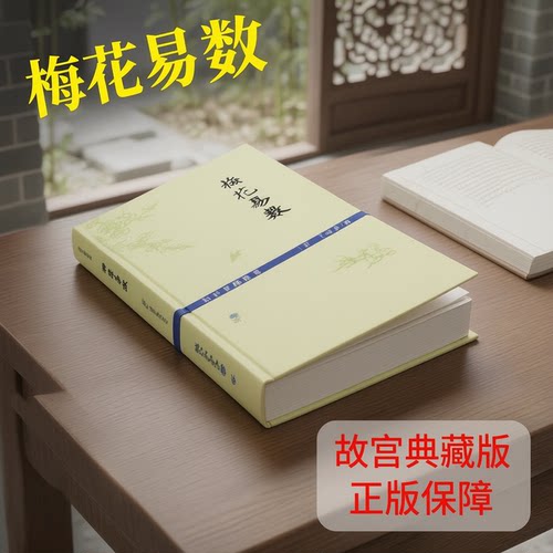 梅花易数故宫典藏版图解正版白话精解全书入门书讲义64卦实战精解中国哲学正版书籍 易经 周易全书入门类畅销图书籍