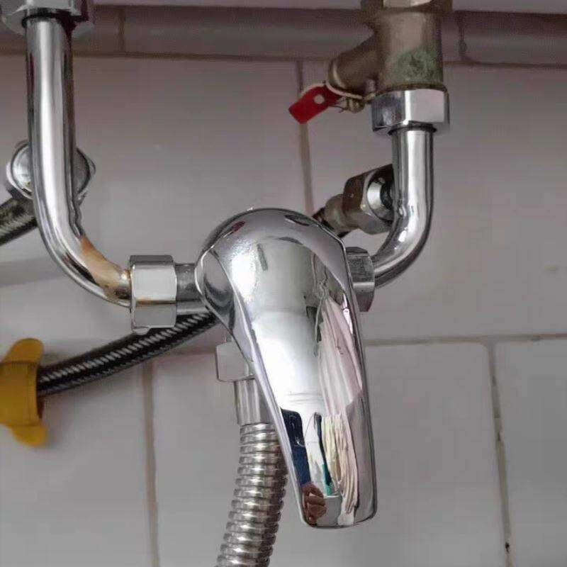 浴室通用型混水阀冷热淋浴水龙头电热水器配件大全花洒开关U型阀