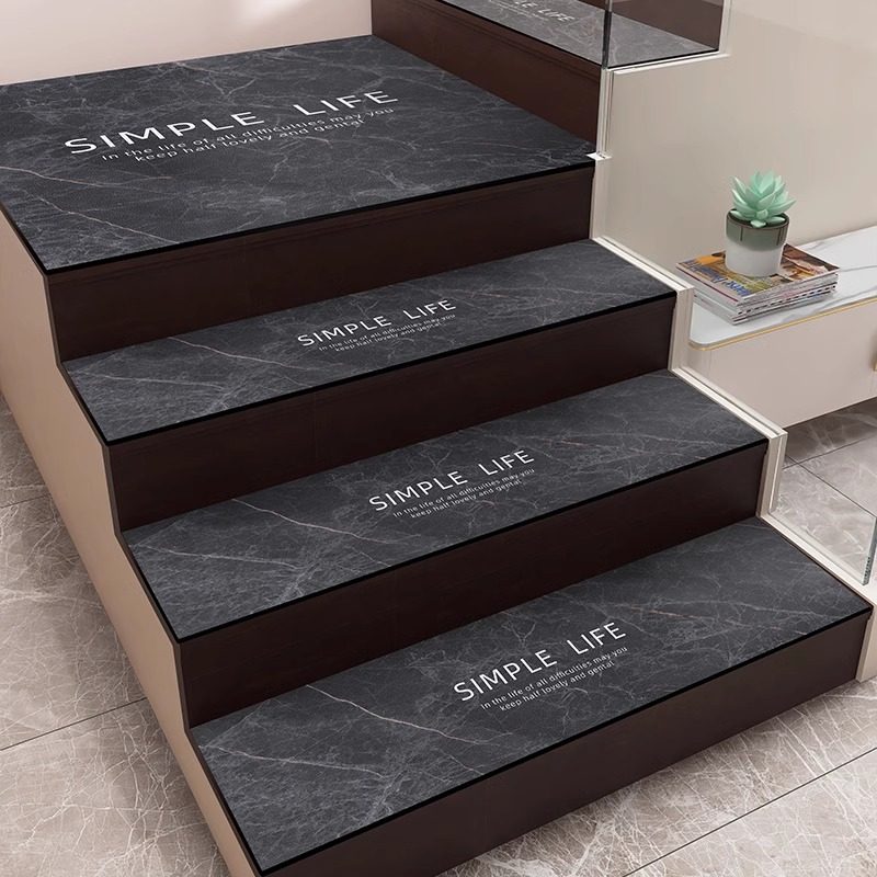 皮绒轻奢楼梯踏步垫家用防滑免胶自粘台阶垫子地毯可擦洗地垫定制,居家布艺,楼梯垫,淘宝优惠券,粉丝福利购,淘宝优惠卷