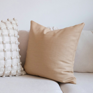 轻奢黑色高级感立体泡泡格样板间沙发抱枕靠枕腰靠枕靠背枕套含芯