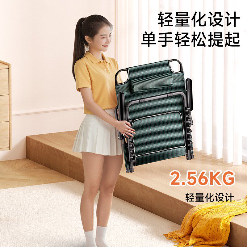 稳纳懒人折叠床上靠背座椅大学生宿舍榻榻米单人卧室飘窗沙发躺椅