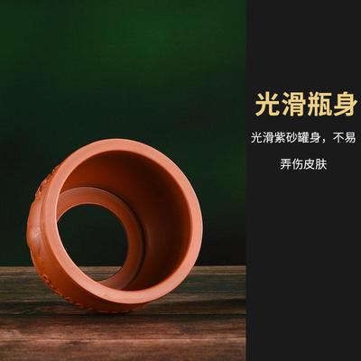 无极玄灸器罐 家用紫砂艾灸罐温灸陶土悬灸肚脐 艾灸馆用无极玄灸