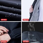 电动车外卖骑手防暴雨骑行专用防水 男女分体式 摩托车雨衣雨裤 套装