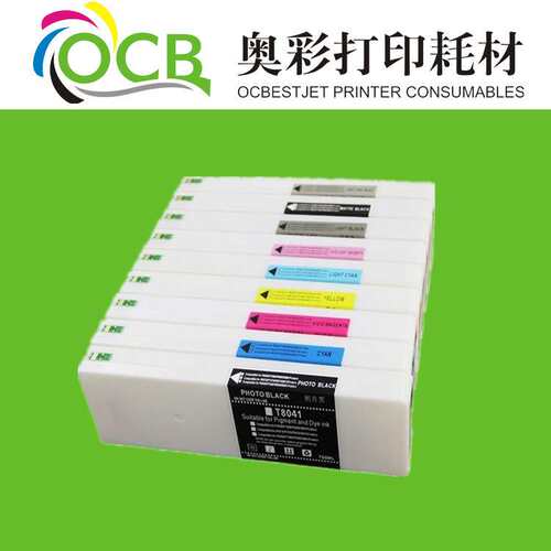 适用Epson T8041-T8049/T804A/T804BP7000/P9000打印机颜料墨盒