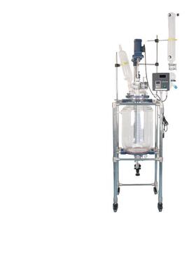 玻璃反应釜20L20升玻璃反应釜实验室夹套玻璃反应釜中试反应釜