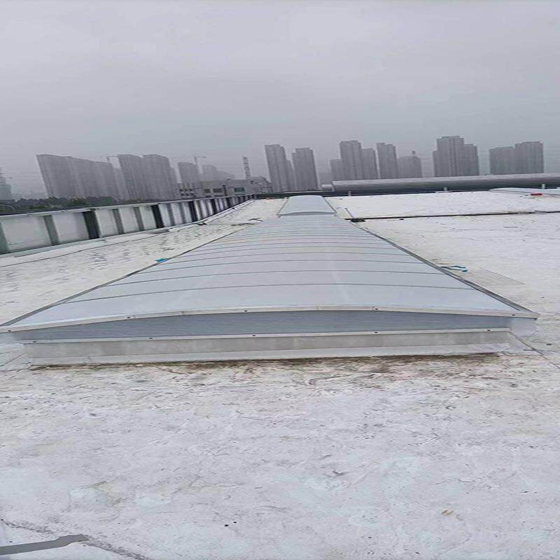 厂房薄型通风器05J621-3屋脊通风天窗安装方便消防排烟通风天窗