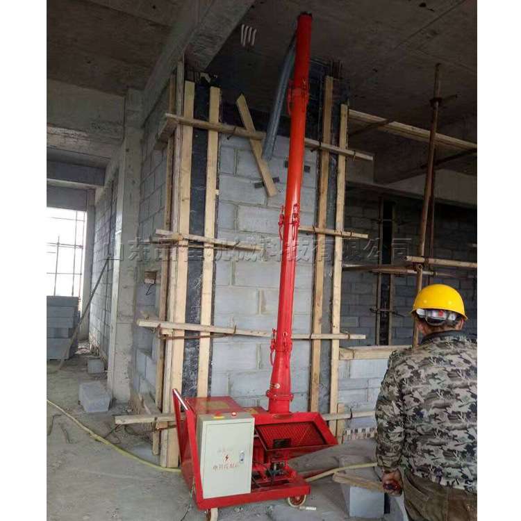 混凝土砂石微型细石二次浇筑泵 建筑施工泥沙上料机 水泥输送泵