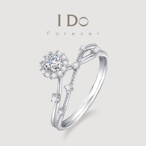 IDOForever培育钻戒灿若星辰