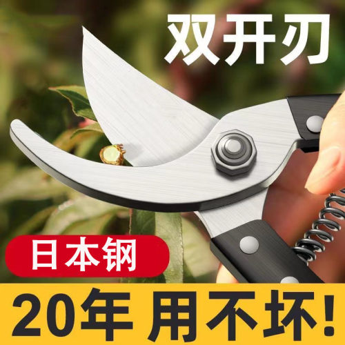 日本进口sk5园林剪刀修枝剪花剪树枝果树园艺专用大剪刀省力剪子
